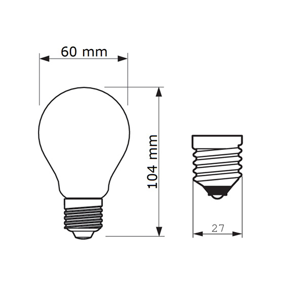 Светодиодная лампа PHILIPS MAS LEDBulb DT 3,4W E27 922-927 A60 FR G (929003010002), 100023747