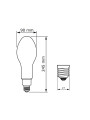 Светодиодная лампа PHILIPS Tforce Core LED HPL 26W E27 840 ED90 FR (929002350202), 100023817