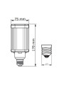 Светодиодная лампа PHILIPS Tforce LED HPL ND 21W E27 830 (929002006102), 100023831