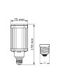 Світлодіодна лампа PHILIPS Tforce LED HPL ND 21W E27 840 (929002006202) , 100023832
