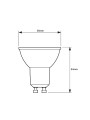 Светодиодная лампа PHILIPS MAS LED spot VLE D 680Lm 6,2-80W GU10 6500 PAR16 120D (929002210202), 100023736