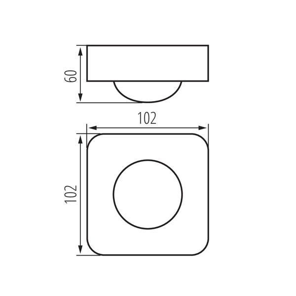 Датчик движения KANLUX PIR SENZO (26821), 100024560