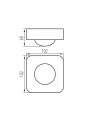 Датчик движения KANLUX PIR SENZO (26821), 100024560