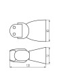 Датчик движения KANLUX ALER N-B (37363), 100024981