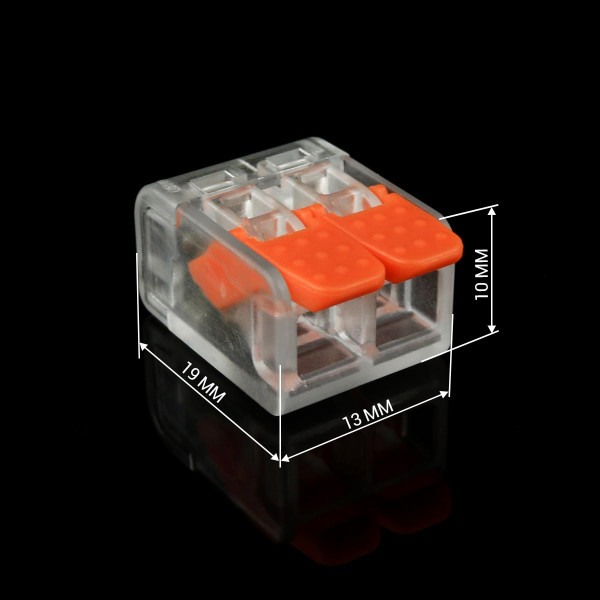 Клемма быстрого монтажа WT-462 2 входа 32А 400В 0.14-4mm², 100020314