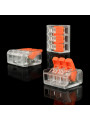 Клемма быстрого монтажа WT-463 3 входа 32А 400В 0.14-4mm², 100020315