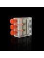 Клемма быстрого монтажа WT-463 3 входа 32А 400В 0.14-4mm², 100020315