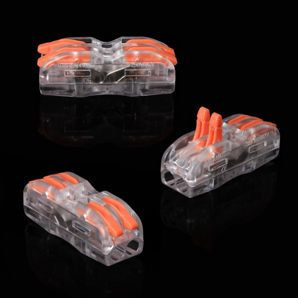 Клемма быстрого монтажа WT-F422 2 входа 2 выхода 32А 400В 0.08-4mm², 100021037