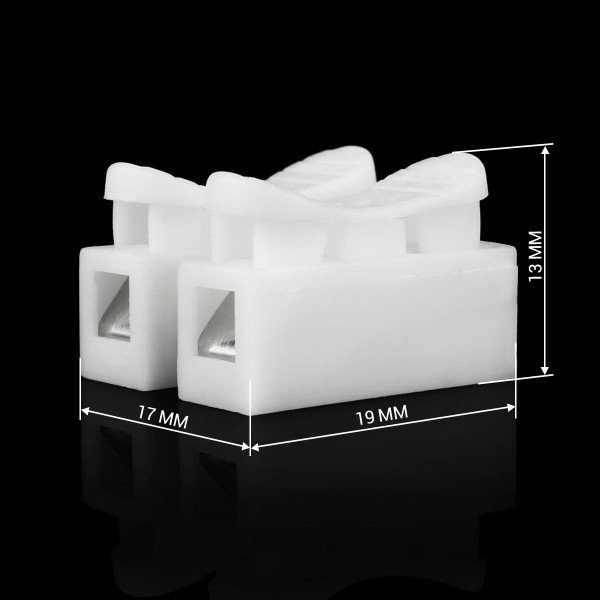Клема швидкого монтажу WTB-2 2 входи 2 виходи 4А 250В 0,2-2,5mm² , 100020318