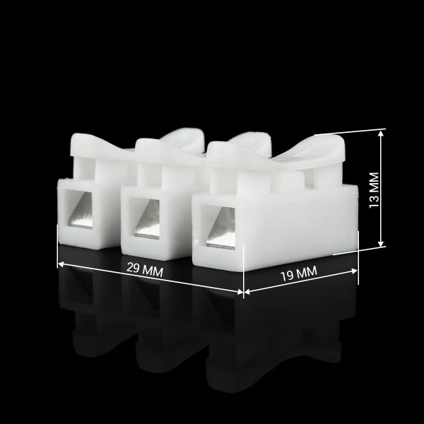 Клемма быстрого монтажа WTB-3 3 входа 3 выхода 4А 250В 0,2-2,5mm², 100020319