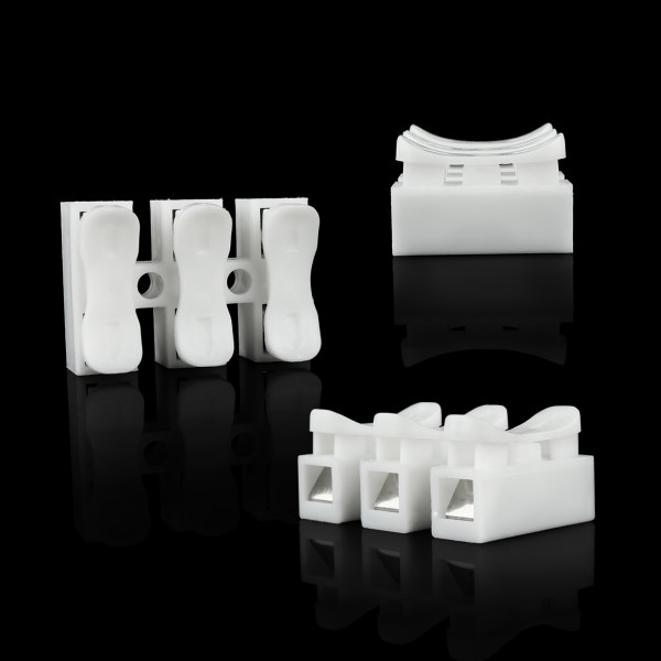 Клемма быстрого монтажа WTB-3 3 входа 3 выхода 4А 250В 0,2-2,5mm², 100020319