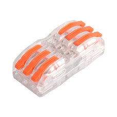 Клемма быстрого монтажа WT-F423 3 входа 3 выхода 32А 400В 0.08-4mm²