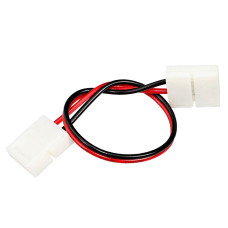 Коннектор для светодиодных лент OEM SC-07-SWS-10-2 10mm 2joints wire (провод- 2зажима)