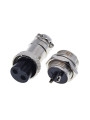 Коннектор для светодиодных лент OEM №17 2pin-2pin "мама" + "папа" металл, 100003873