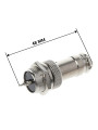 Коннектор для светодиодных лент OEM №18 4pin-4pin "мама" + "папа" металл, 100003874