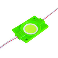 Світлодіодний модуль BRT COB 2,4W DC 12V IP65 зелений (LM-12-2.4-COB-4530-G)