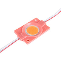 Светодиодный модуль BRT COB 2,4W DC 12V IP65 розовый (LM-12-2.4-COB-4530-P)