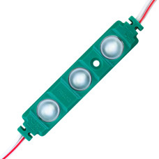 Светодиодный модуль BRT XG193 5630-3 1,5W DC 12V IP65 зелёный с линзой (XG193 LM-12-1.5-5630-7515)