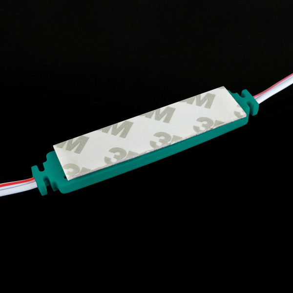 Светодиодный модуль BRT XG193 5630-3 1,5W DC 12V IP65 зелёный с линзой (XG193 LM-12-1.5-5630-7515), 100014573