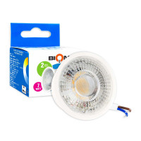 Светодиодная лампа Biom MR16 7W 600Lm 4500K модуль, лінза 60 (BT-903)