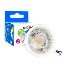 Светодиодная лампа Biom MR16 7W 600Lm 4500K модуль, лінза 60 (BT-903)
