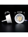 Светодиодная лампа Biom MR16 7W 600Lm 4500K модуль, лінза 60 (BT-903), 100025757