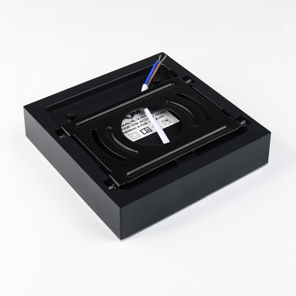 Світильник світлодіодний Biom NL 230V 12W 5000К IP20 чорний (NL-2-S12-B-5) , 100025799