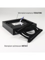 Світильник світлодіодний Biom NL 230V 12W 5000К IP20 чорний (NL-2-S12-B-5) , 100025799