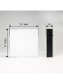Світильник світлодіодний Biom NL 230V 12W 5000К IP20 чорний (NL-2-S12-B-5) , 100025799