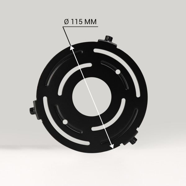 Світильник світлодіодний Biom NL 230V 18W 5000K IP20 чорний (NL-2-R18-B-5) , 100025796