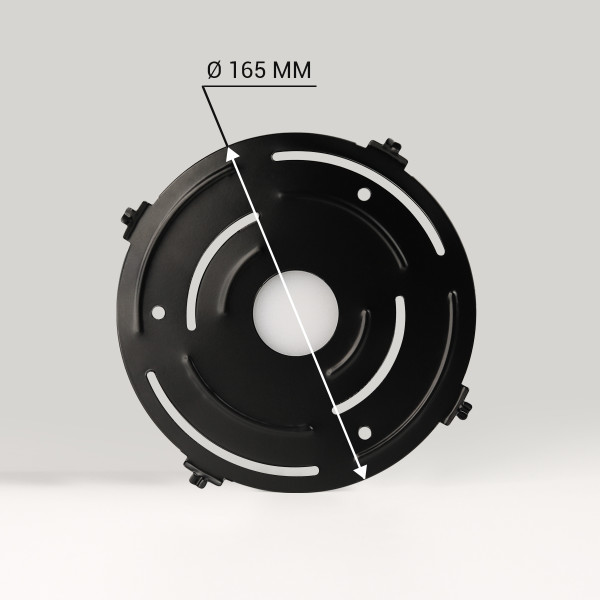 Світильник світлодіодний Biom NL 230V 24W 5000K IP20 чорний (NL-2-R24-B-5) , 100025797