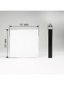 Світильник світлодіодний Biom NL 230V 24W 5000К IP20 чорний (NL-2-S24-B-5) , 100025801