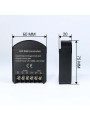 Контроллер RGB OEM 24A (8A*3кан) DC 12-24V RF черный (C-24-RF8-T-B), 100025610