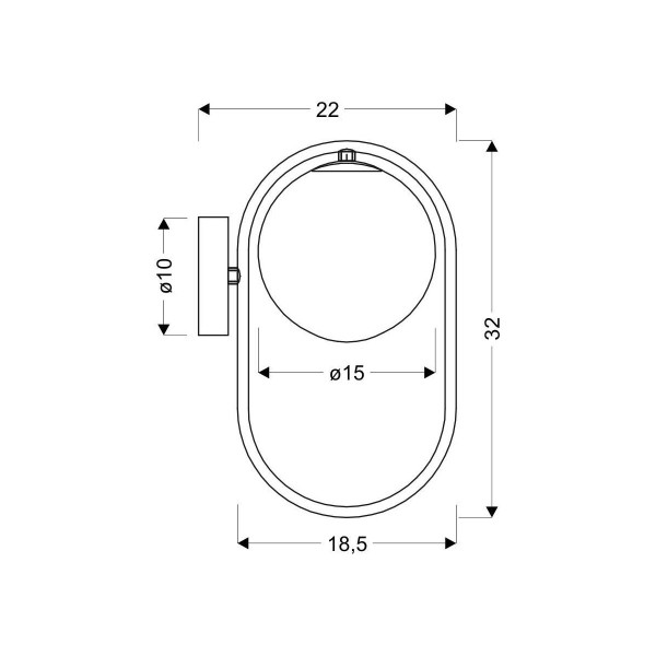 Бра Candellux CORDEL (21-73440) , 100025052