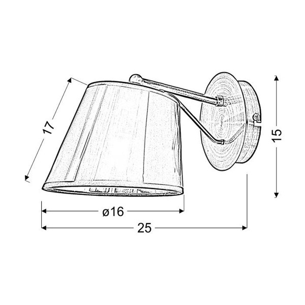 Бра Candellux CORTEZ (21-54975) , 100025053