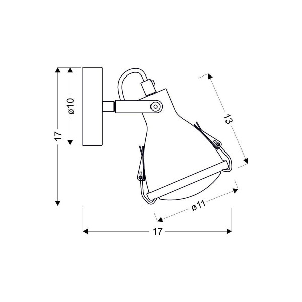Бра Candellux CRODO (91-71101) , 100025361