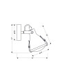 Бра Candellux CRODO (91-71101) , 100025361