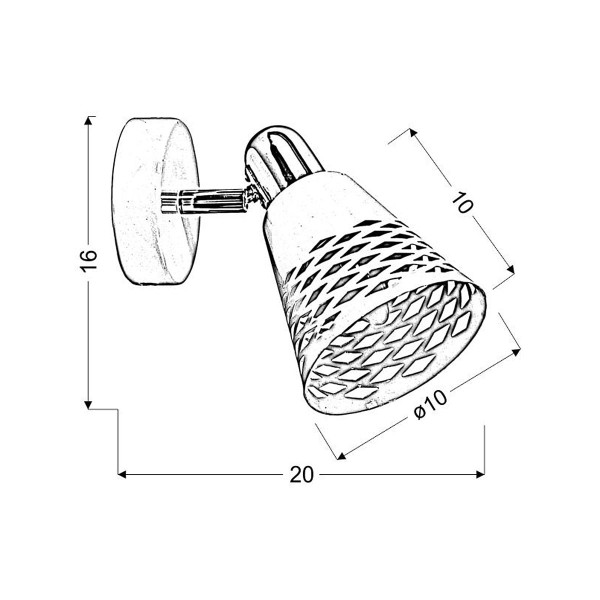 Бра Candellux DISCOVERY (91-62154) , 100025363