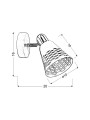 Бра Candellux DISCOVERY (91-62154) , 100025363