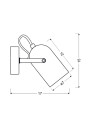 Бра Candellux GRAY (91-66473) , 100025398