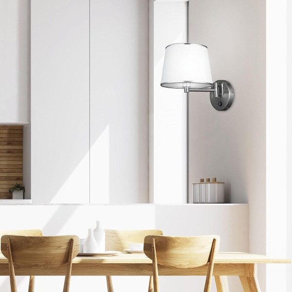 Бра Candellux IBIS Silver (21-00883) , 100025403