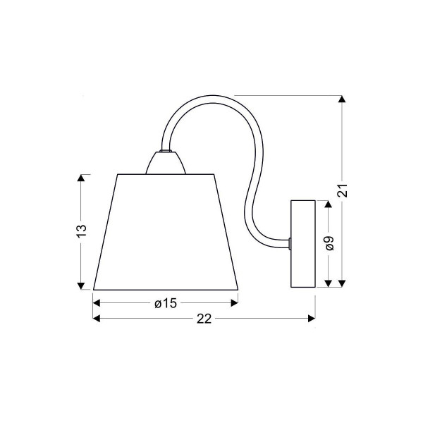 Бра Candellux LUK (21-70739) , 100025062