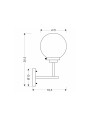 Бра Candellux Lens (21-01283) , 100025050