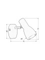 Бра Candellux PICARDO Yellow (91-52391) , 100025558