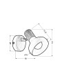 Бра Candellux PUERTO (91-62796) , 100025069
