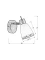 Бра Candellux REGENT (91-70012) , 100025079