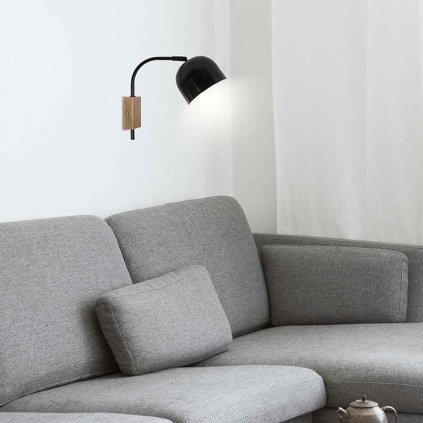 Бра Candellux RUPI Black (21-76687) , 100025439