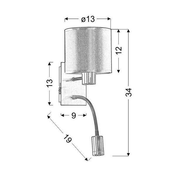 Бра Candellux SYLWANA (21-29348) , 100025071