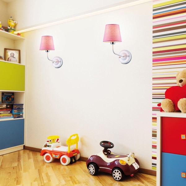 Бра Candellux YORK Pink (50401103) , 100025076