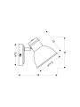 Бра Candellux ZUMBA (91-72115) , 100025078